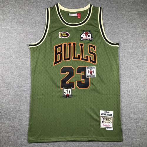 Bulls n. 23 Jordan Army Green