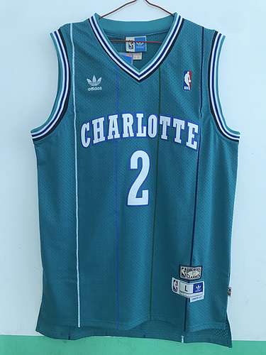 Hornets n. 2 Larry Dmytryk Johnson Retro trifoglio verde