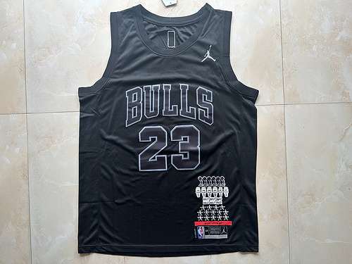 Bulls No 23 Jordan MVP Edition Nero