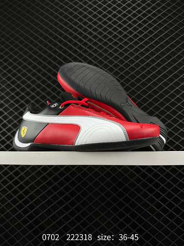 9 Puma Puma Future Cat Leather Sf Ferrari scarpe casual basse con marchio cobranded scarpe da corsa 