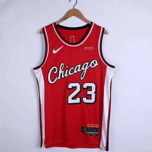 22a stagione Bulls n. 23 Jordan City Edition Rosso