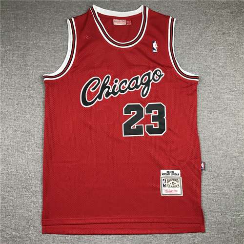 Bulls No 23 Jordan Retro Red Costume intero