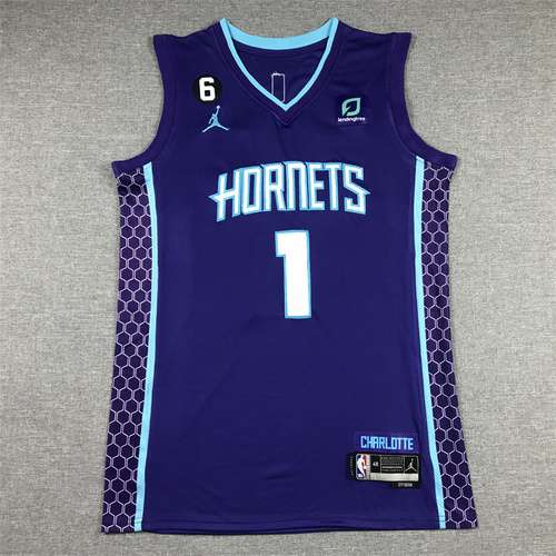 Stagione 23 Hornets No 1 LaMelo Ball Announcement Edition Viola