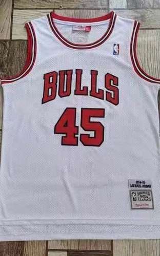 Bulls No 45 Jordan Retro Bianco