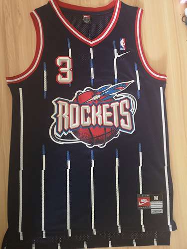 Rockets No 3 Francis Nuova Nike Retro Edition Blu