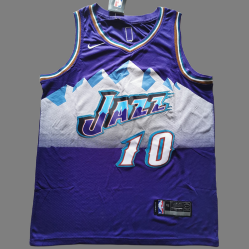 Jazz No 10 Conley Retro Edition Snow Mountain Purple