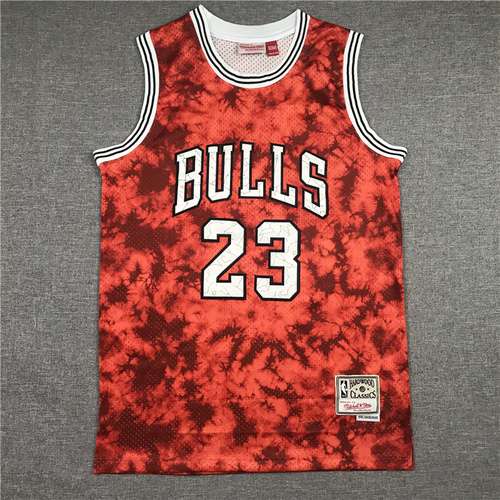 Bulls No 23 Jordan Constellation Edition Rosso