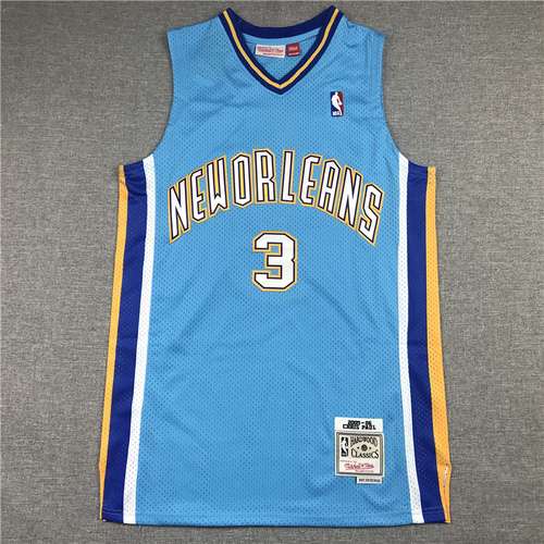 Hornets No 3 Chris Paul Retro Blu