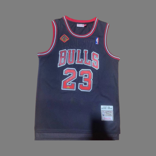 199798 Bulls No 23 Jordan Retro Signature Edition Nero