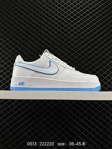 Nike Air Force Low Air Force 1 scarpa da ginnastica sportiva casual versatile e bassa. La combinazio