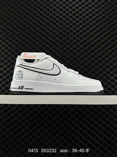 6 Nike Air Force Low Air Force One scarpe da ginnastica sportive casual versatili basse La combinazi