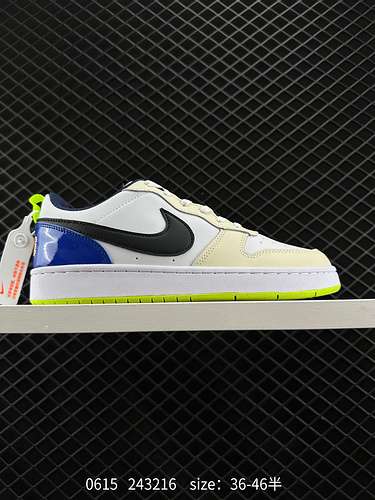 8 Nike Court Borough Low 2 GS small air force lowcut versatili scarpe da ginnastica sportive casual 