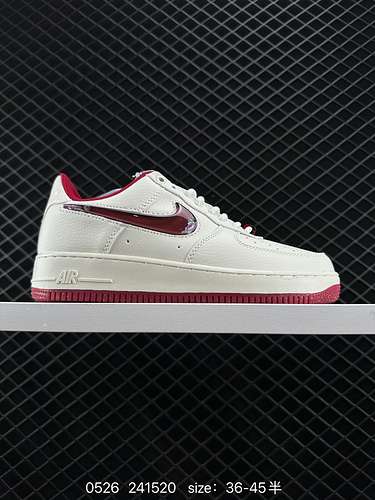 Nike Air Force Low Air Force 1 scarpe da ginnastica sportive casual versatili basse. La combinazione