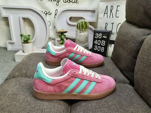 308D livello aziendale Adidas Originals Gazelle Indoor trifoglio retrò casual antiscivolo scarpe da 