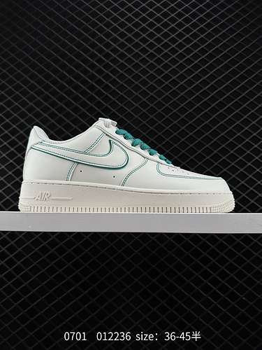 8 Nike Air Force 7 Air Force 1 AF altezza bassa con suola spessascarpe da ginnastica sportive casual