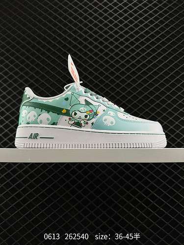 2 Nike Air Force Low Air Force 1 sneaker sportive casual versatili basse La combinazione di prestazi