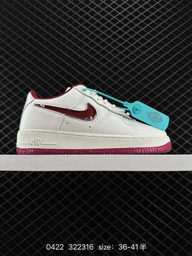 8 Nike Air Force Low Air Force 1 AF scarpe da ginnastica sportive casual versatili basse La combinaz