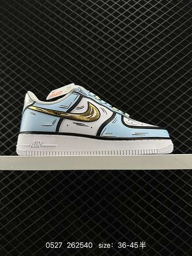 2 Nike Air Force Low Air Force 1 sneakers sportive casual versatili decostruite lowtop La combinazio