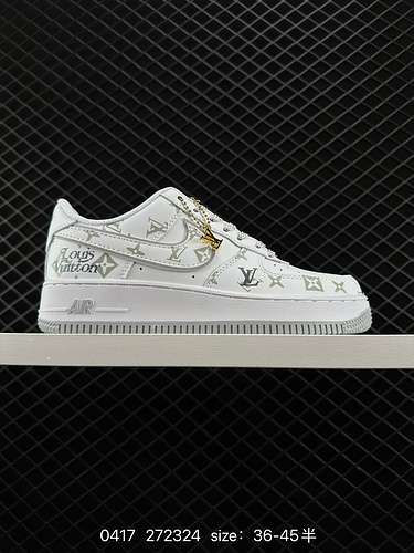 2 Nike Air Force Low Air Force 1 scarpe da ginnastica sportive casual versatili basse La combinazion