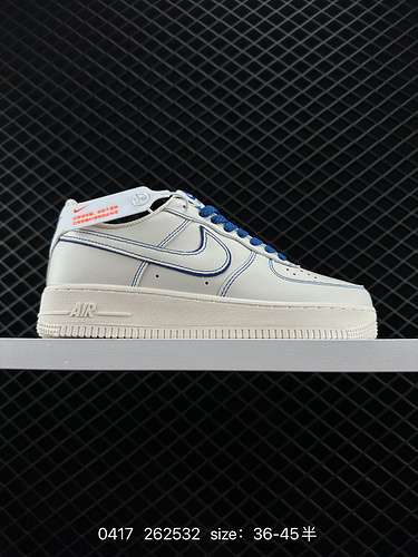 6 Nike Air Force 7 Low Air Force 1 sneakers sportive casual versatili con suola spessa e fondo basso