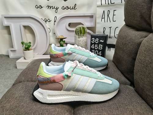 304D livello aziendale adidas Racing 1 Boost Prototipo di velocità e luce serie retrò scarpe da jogg