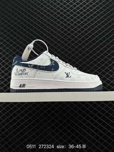 2 Nike Air Force Low Air Force 1 scarpe da ginnastica sportive casual versatili basse La combinazion