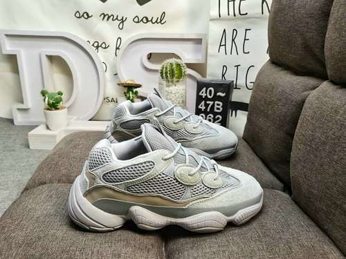 062DAdidas Yeezy 500 AD Wanbang pelle scamosciata originale e pelle bovina grana Tecnologia incorpor