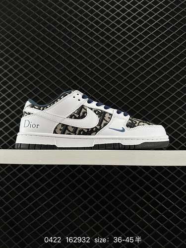 6 Nike Nike Dunk Low Sneakers Retro Skateboard Shoes Classic Sneakers Realizzata in pelle naturale è