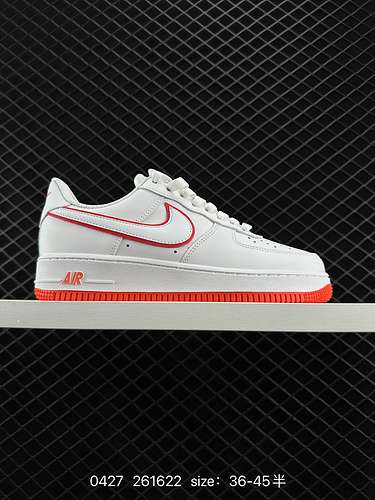 Nike Air Force Low Air Force 1 scarpa da ginnastica sportiva casual versatile e bassa. La combinazio