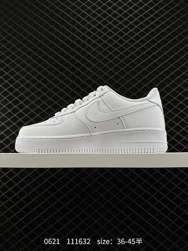 6 Nike Air Force 7 Low Air Force 1 sneakers sportive casual versatili con suola spessa e fondo basso