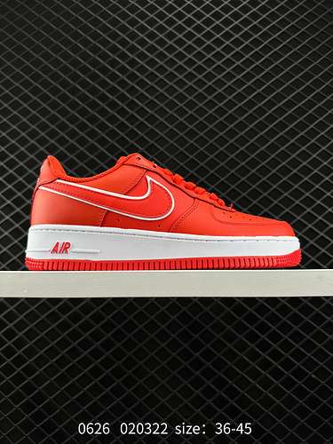 Nike Air Force 7 Low Air Force 1 sneakers sportive casual versatili con fondo spesso e fondo basso M