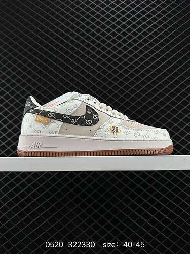 Nike Air Force Low Air Force 1 scarpe da ginnastica sportive casual versatili basse La combinazione 