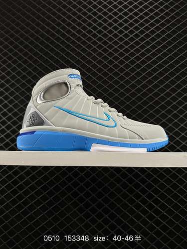 24 Nike Air Zoom HUARACHE 2K4 Scarpe da basket retrò alte in velcro Debutto a livello aziendale Il d