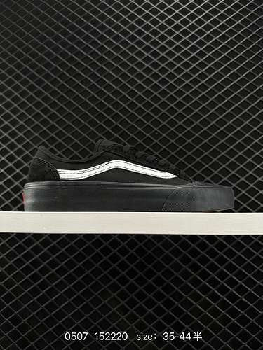 Vans Style 36 Cecon SF Baotou Black Warrior Nuova versione Flip Shoe Box Ritorna ️ Le sneakers casua