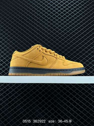 Nike SB Dunk Low Pro Wheat Mocha Entrando nell'autunno, i nuovi prodotti di abbinamento dei colori g