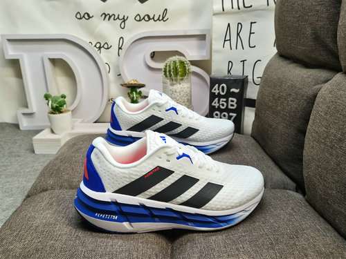 997D Adidas ADISTAR 1 W Scarpe da papà con suola spessa Maglia lavorata a maglia Scarpe da corsa leg