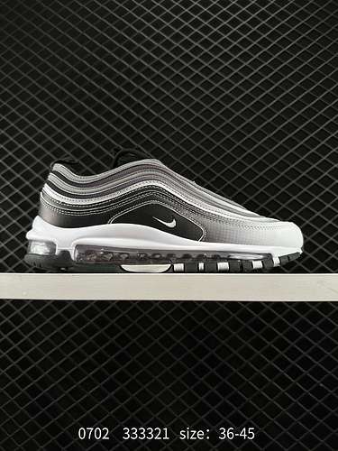 Nike Air Max 97 piccolo gancio proiettile retrò cuscino d'aria a tutta lunghezza scarpe sportive cas