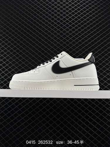 6 Scarpe sportive casual basse Nike Air Force Low Air Force 1 di livello aziendale Ultimo cartone or