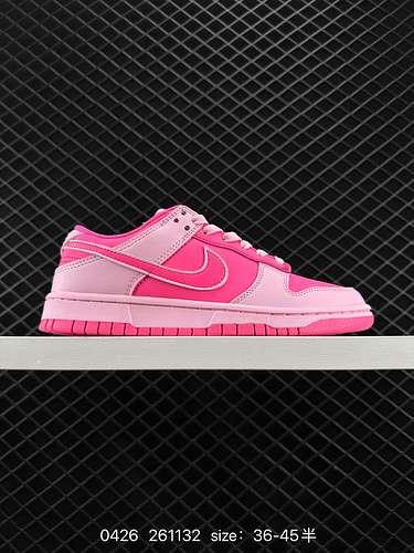 6 Nike Nike Dunk Low Sneakers Retro Skateboard Shoes Classic Sneakers Realizzata in pelle naturale è