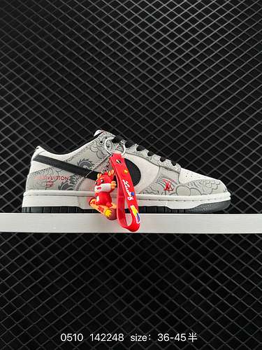 24 Corporatelevel Nike Dunk Low Chinese Year Limited Grey Dragon Questo modello sostiene la rottura 