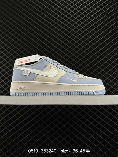 2 Nike Air Force Low Air Force 1 scarpe da ginnastica sportive casual versatili basse La combinazion