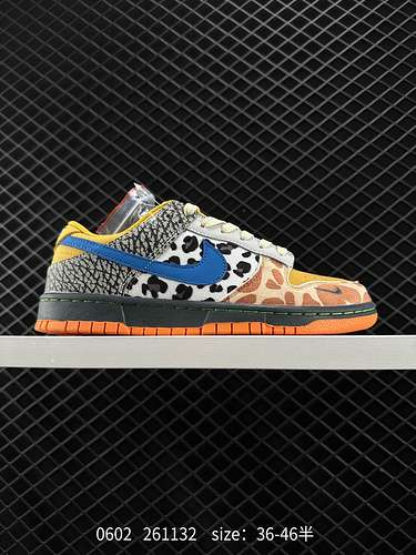 6 Nike Dunk Low Dunk SB inietta più elementi di moda Rispetto alle normali scarpe da skateboard Dunk