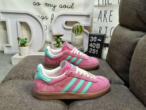 251D livello aziendale Adidas Originals Gazelle Indoor trifoglio retrò casual antiscivolo scarpe da 