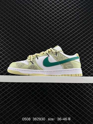 Nike SB Dunk Low Drunkard Lemon Mojito SB sneakers casual basse con cinturino DV833 Combinazione di 