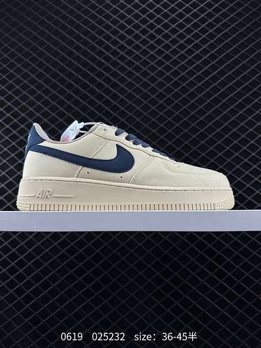 6 Nike Air Force 7 Low Air Force 1 sneakers sportive casual versatili con suola spessa e fondo basso