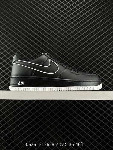 4 Nike Air Force 7 Low Air Force 1 sneakers sportive casual versatili con suola spessa e fondo basso