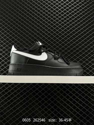 23 Livello aziendale personalizzato hotselling ufficiale Nike Air Force Low swoosh bianco e nero cla