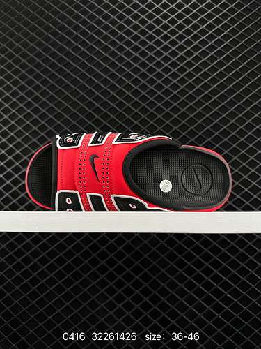 3 NIKE AIR MORE Uptempo Slide si ispira alla popolare cultura dei graffiti di strada Lo stile genera