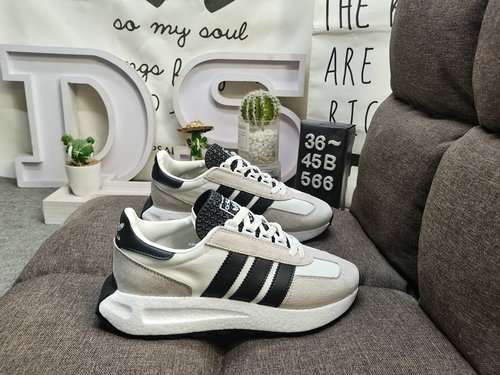 566D livello aziendale adidas Racing 1 Boost Prototipo velocità e luce serie retrò scarpe da jogging