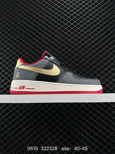 4 Nike Air Force Low Air Force 1 scarpe da ginnastica sportive casual versatili basse La combinazion